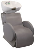 Fiber Glass Base Ceramic Basin Shampoo Chair Washing Unit (MY-C18)