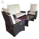 Hz-Bt132 Hot Sale Sofa Outdoor Rattan Furniture with Chair Table Wicker Furniture Rattan Furniture for Wicker Furniture