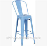 Replica Xavier Pauchard Wide Back Metal Bar Chair, Dining Chair, Restaurant Chair