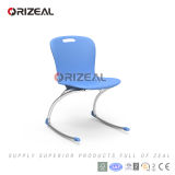 Orizeal Furniture 2017 New Product Modern PP Seat and Metal Chromed Leg Student Chair