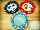 Round Knitted Fabric Pet Bed