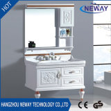 Modern Design Waterproof Mirror Unit PVC Bathroom Cabinet