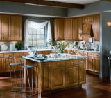 Modern Solid Wood High Quality Standard Kitchen Cabinet #188