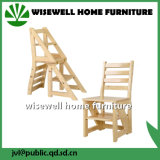 Pine Wood Convertible Ladder Chair