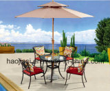 Outdoor /Rattan / Garden / Patio / Hotel Furniture Cast Aluminum Chair & Table Set (HS 3185C &HS 6001DT)