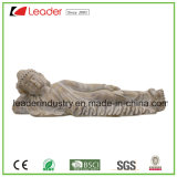 Resin Buddha Lying Down Statues Oriental Ornament for Home and Garden Decoration
