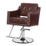 Stitching Button Styling Chair Diamond Edge Barber Styling Chair