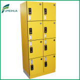 Yellow Color Hotels Lockers Cabinet for Staff Clothing
