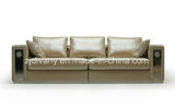 New Classic Style Leather Sofa Furniture (LS-113)