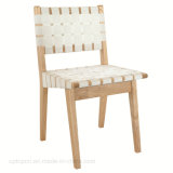 Wooden Frame Nylon White Webbing Side Chair (SP-EC716)