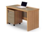 Hot Sale Wooden Office Table with Moveable Cabinet