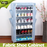 Plastic Foldable Tall Shoe Cabinet Storage Cupboard for Sale