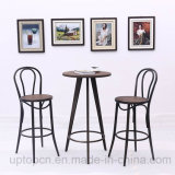Wooden High Bar Table and Thonet Chair Sets (SP-BT708)