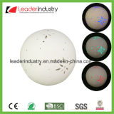 New White Ceramic Ball with Color Changing LED Light for Home Decoration