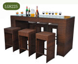 Rattan Dining Table Set with Six Chair