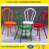 Color Powder Coating Stackable Metal Chair