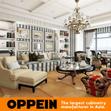 Oppein Luxury Solid Wood House Living Room Home Furniture (OP15-HS9)