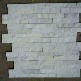 Natural Pure White Quartzite Ledge Wall Stone