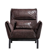 High Back Leisure Sofa Chair with Armrest