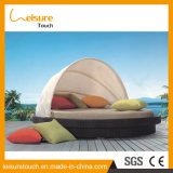 Fashion King/Queen New Style Rattan Outdoor Garden Beach Sunbed Swimming Pool Lounge Sofa Bed Lying Bed Furniture