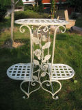 Very Nice Classic Vintage Commercial Antique White Garden Decorative Wrought Irons Flower Pot Stand