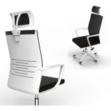 White Color Plastic Office Chair for Office Space Seating