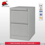 Metal Office Furniture Electrostatic Powder Coating Vertical 2 Drawers Storage Filing Cabinet