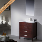 Fed-1210 32 Inch Modern Ceramic Sink Slim Hotel Bathroom Furniture Bath Cabinet
