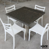 Solid Surface Stone Restaurant Dining Chair and Table (T170901)