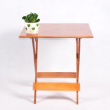 Simple Bamboo Folding Table Furniture Square Table Portable Dining Table