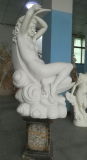 on Sale Beautiful Lady of Marble Sculpture for Garden Decoration