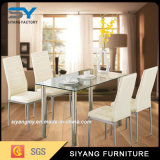 American Style Newest Tempered Glass Dining Table