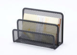 Cheap Office Supplies/ Metal Mesh Stationery Letter Shelf/ Office Desk Accessories