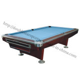 Solid Wood Slate Pool Table with Auto Ball Return System