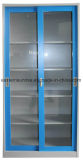 Sliding Glass Door Metal Steel Iron Filing Cupboard/Cabinet