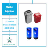 Customized Plastic Injection Moulding Products Outdoor Industrial Hospital Medical Plastic Trash Bin