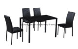 New Design Metal Glass Dining Table