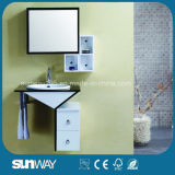 2017 Glossy Wood Bathroom Cabinet Sw-Mj932