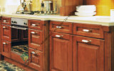 Solid Wood Kitchen Cabinet Cherry Red (zs-308)