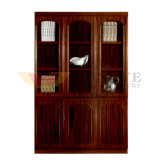 Reddish Brown Walnut Veneer Wooden Chinese Cabinet (HY-C611)