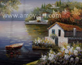 European Landscape Oil Painting for Wall Decor