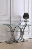 New Modern Stainless Base Glass Dining Sideboard Console Table