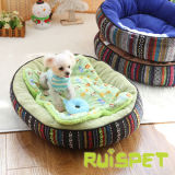 Pet Product Circle Flcoked Dog Bed