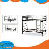 Powder Coated Metal Frame Double Bunk Bed School Dormitory Furniture