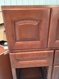 Plywood Carcass Wooden Finish Kitchen Cabinet for Sale