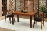 Rectangular Solid Wood Dining Table for Canton Fair (FOH-BCA67)