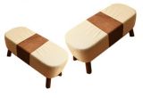 Ou in Stool Wood a Footstool Put Aside Footrest Wear Shoes Shoes Stool Contracted Small Bench Modern Sofa (M-X3257)