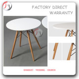 White Plastic Small Hotel Cocktail Table (BT-F02)