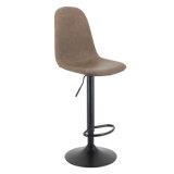 Synthetic Leather Bar Chair with Footrest