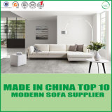 White Fashionable Genuine Modern Leather Sofa for Living Room